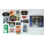 A collection of sixteen handheld games, to include : Barcode Battler Electronic Commerce Conflict