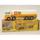 A Dinky Supertoys, Shell-B.P fuel tanker, boxed, playworn