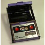 A Nintendo Game and Watch (Donkey Kong Circus, Model MK-96) panorama screen handheld game c.1984 (