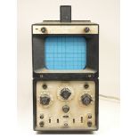 A Telequipment D61a Oscilloscope, untested and sold without warranty