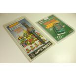 A Nintendo Tetris Game Watch, in original packaging and un-opened. Made by Zeon Ltd for release in