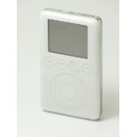 An Apple IPod, 20 GB Dock Connector (serial number U23463Z6PNT)