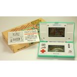 A Nintendo Pocketsize Game and Watch (Bomb Sweeper) multiscreen handheld game c.1987 (serial