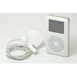 An Apple IPod with Colour Display, 20GB White (A1099), c.2005 (serial number 4J529GWCTDS)