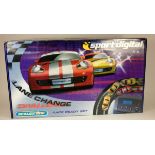 A Scalextric Sport Digital Lane Change Challenge, complete in box with manuals, also includes