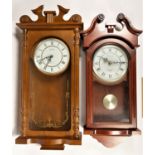 A collection of wall mounted clocks to include, Acctim, Highlands 31 day, Timemaster Westminster