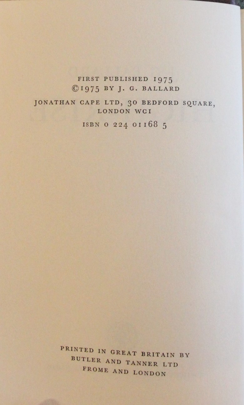 J G Ballard. Crystal World. Jonathan Cape. 1st edition 1966, frayed dust wrapper, signed by author - Image 5 of 6