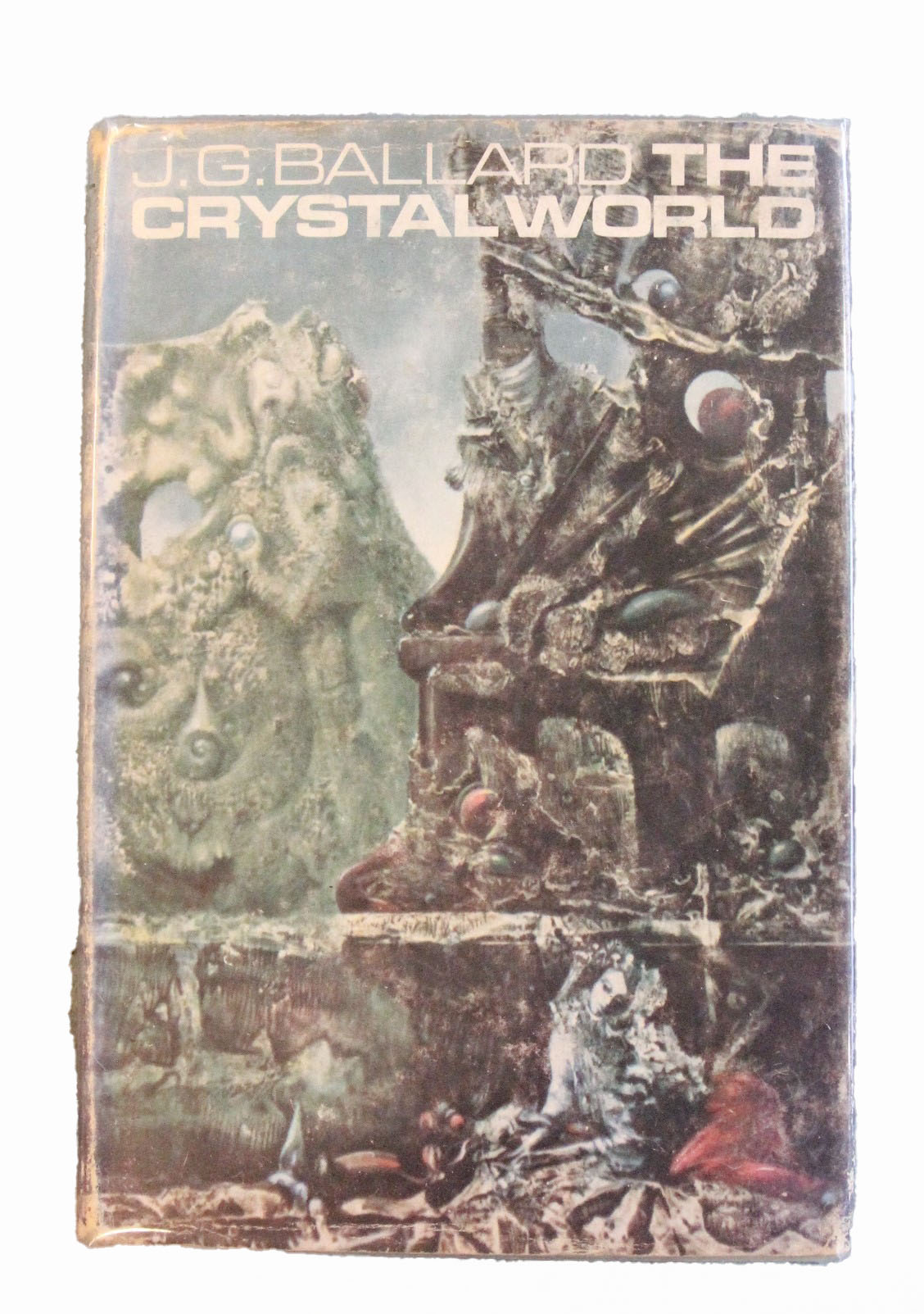 J G Ballard. Crystal World. Jonathan Cape. 1st edition 1966, frayed dust wrapper, signed by author - Image 2 of 6