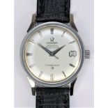 Omega Constellation, a stainless steel automatic date "pie pan" gentleman's wristwatch, ref 14902,