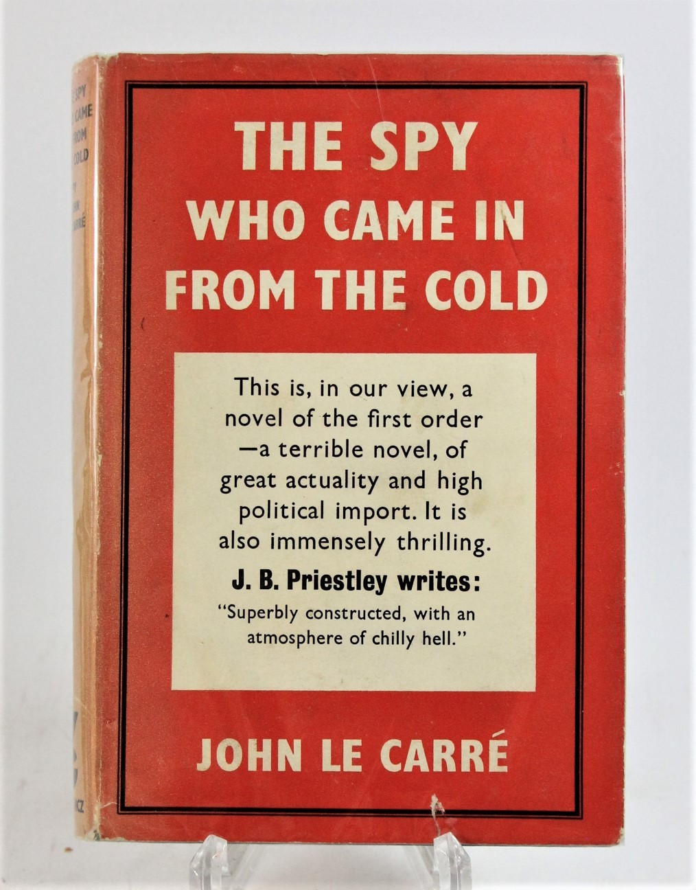 John Le Carre. The Spy Who Came From Elsewhere. Gollancz. 1st edition 1963. Dust wrapper, slightly