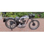 1939 AJS Model 26, 347cc, Project. Registration number FWJ 572. Frame number X663. Engine number