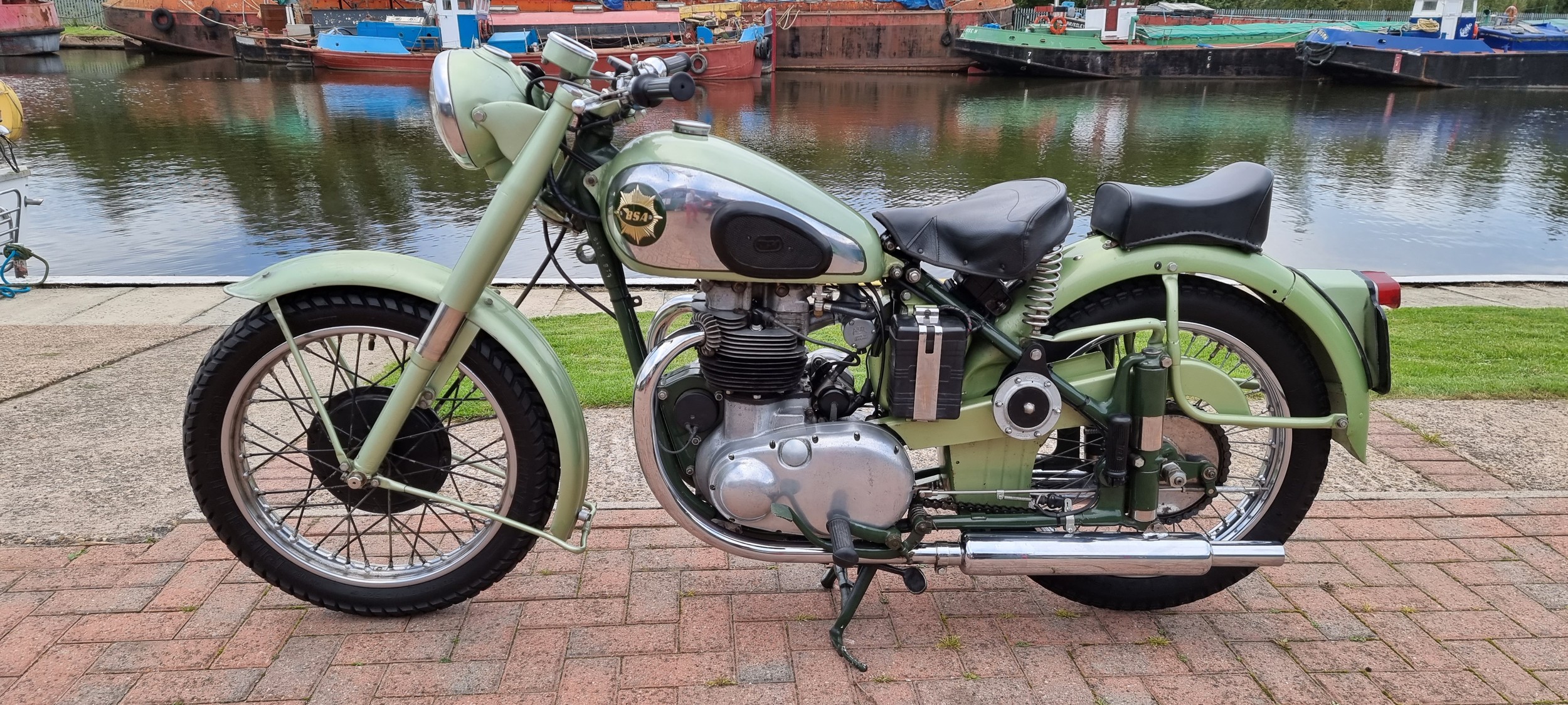 1952 BSA A7 Star Twin, 499cc. Registration number WXG 560 (non transferrable). Frame number BA7S - Image 2 of 13