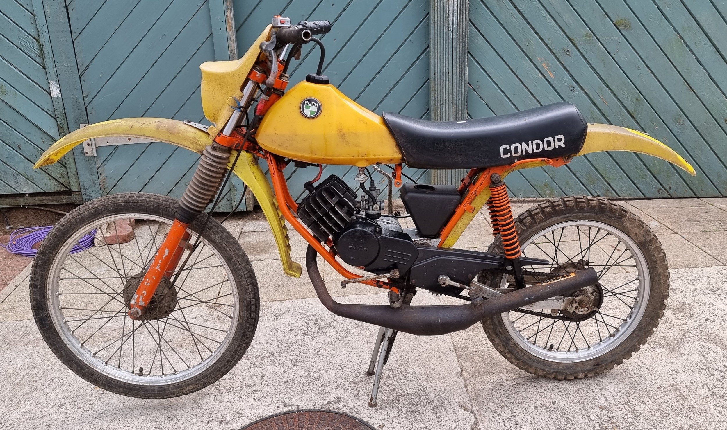 c.1987, Puch Condor, 48.8cc. Registration number (not registered). Frame number 5803222. Engine - Image 2 of 13