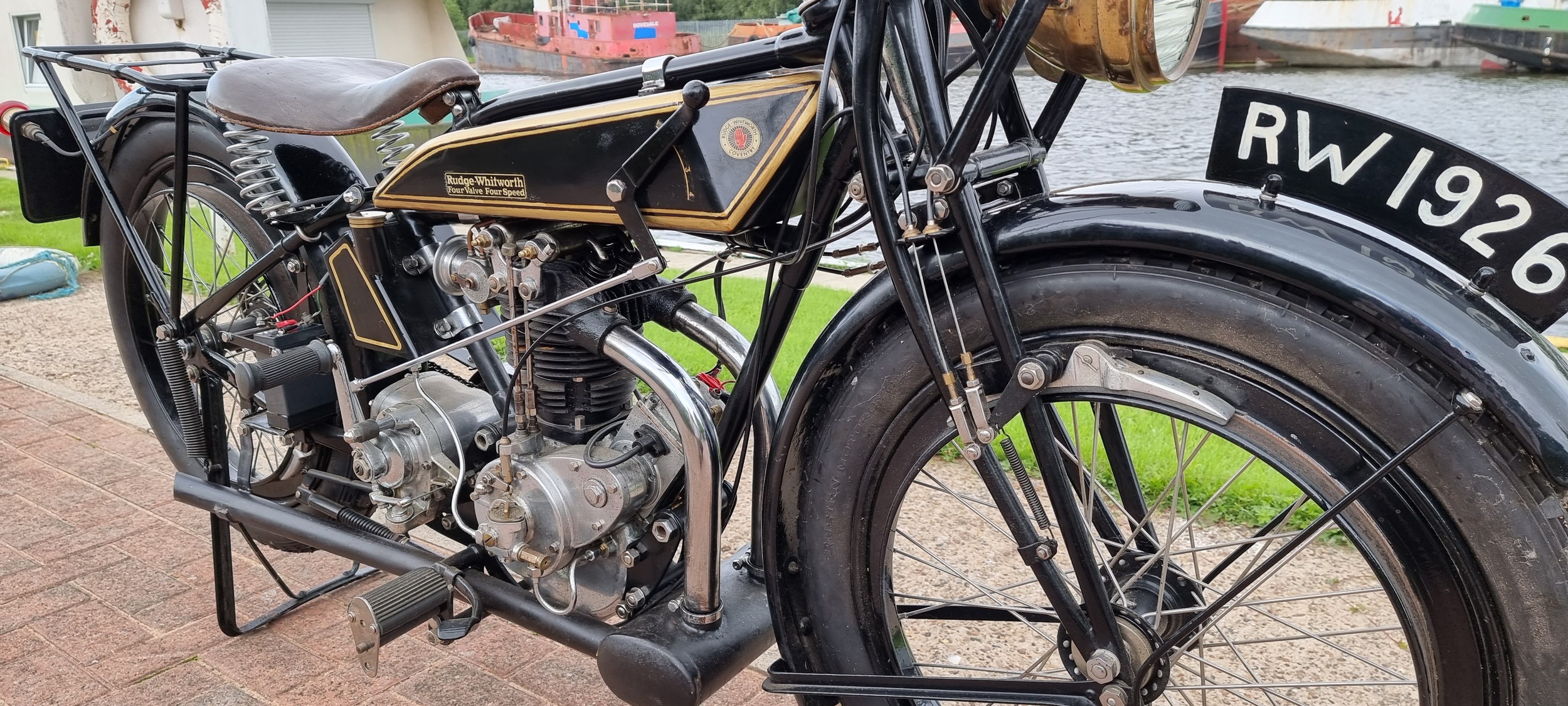 1926 Rudge Whitworth Four Valve Four Speed, Registration number not registered. Frame number painted - Image 12 of 18