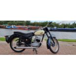 1958 BSA Bantam Super D5, 175cc. Registration number KVG 769A. Frame number FD5 671. Engine number