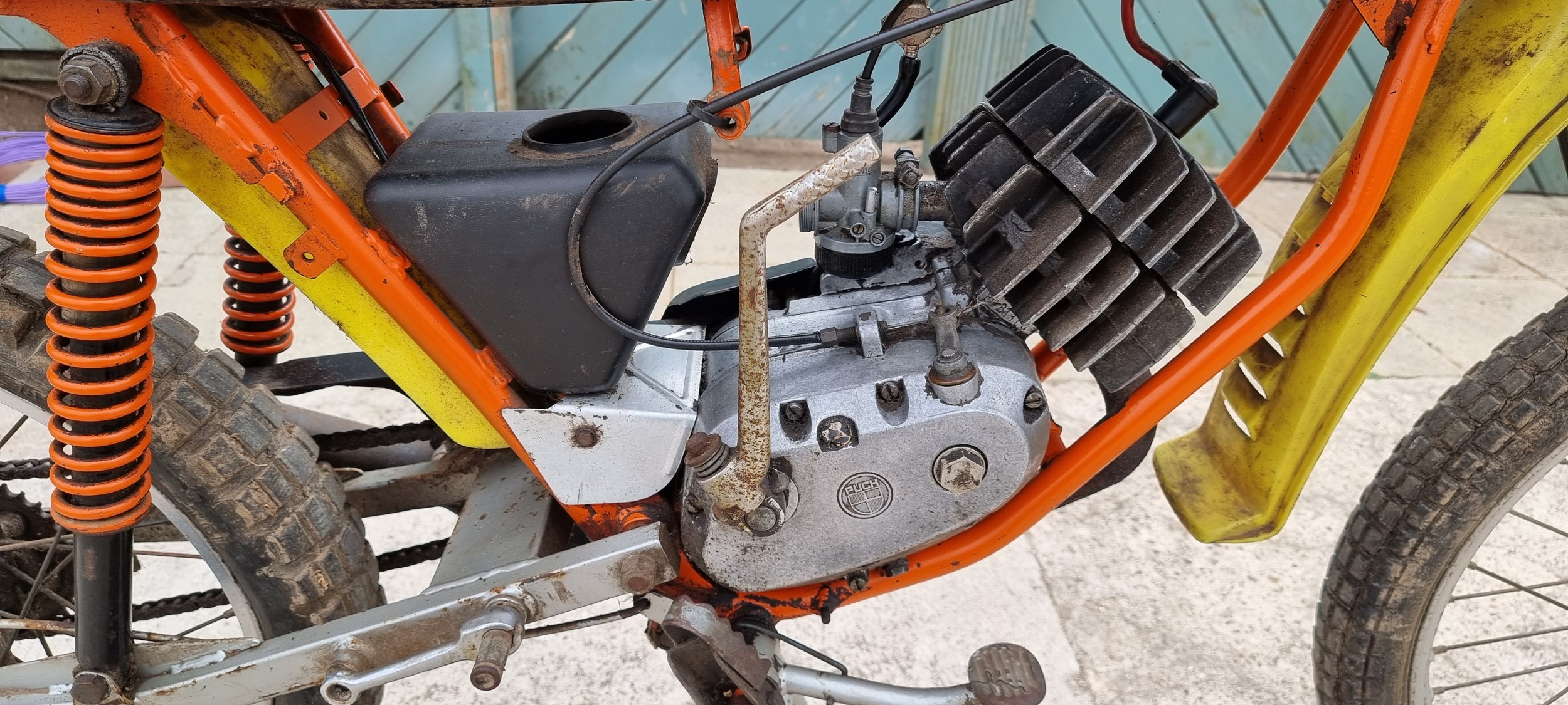 c.1987, Puch Condor, 48.8cc. Registration number (not registered). Frame number 5803222. Engine - Image 6 of 13