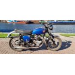 1961 BSA A10, project, 650cc. Registration number WGV 461A. Frame number FA7692. Engine number