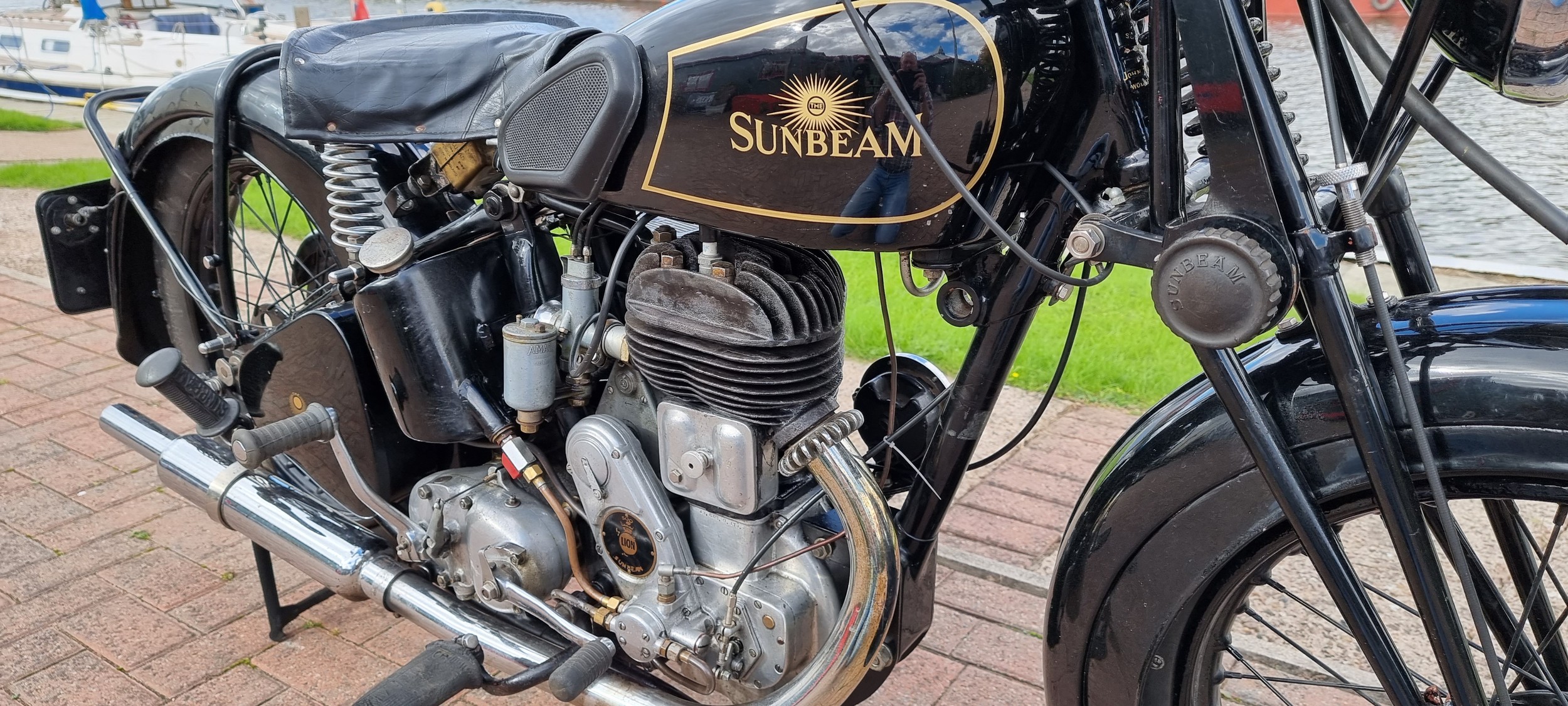 1937 Sunbeam Model 6 Lion, 492cc. Registration number 509 UXP (non transferrable). Frame number - Image 14 of 14