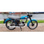 1962 BSA Bantam Super D7, 175cc. Registration number 636 XVN (non transferrable). Frame number D7