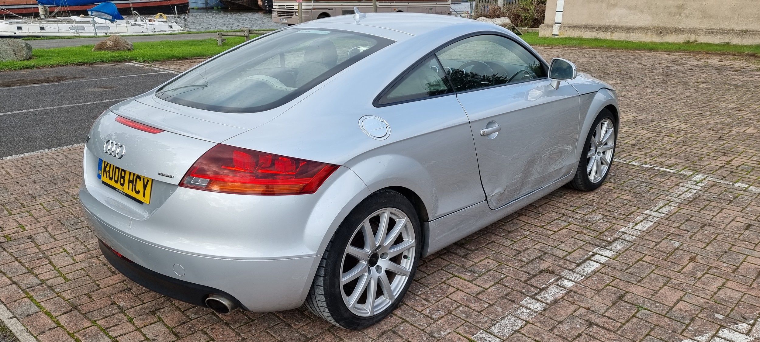 2008 Audi TT Quattro, 3,189cc. Registration number KU08 HCY. Chassis number TRUZZZ8JX81033873. - Image 4 of 16