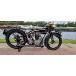 1926 Rudge Whitworth Four Valve Four Speed, Registration number not registered. Frame number painted