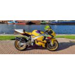 2003 Suzuki GSXR 600ZK3, 40th Anniversary Limited Edition Alstare, 599cc. Registration number KN03