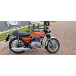 1973 Benelli 650S Tornado, 650cc. Registration number EVN 670L. Frame number 009554. Engine number