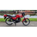 1981 Honda CB250RS, 248cc. Registration number OEK 230W. Frame number MC02-2002166. Engine number