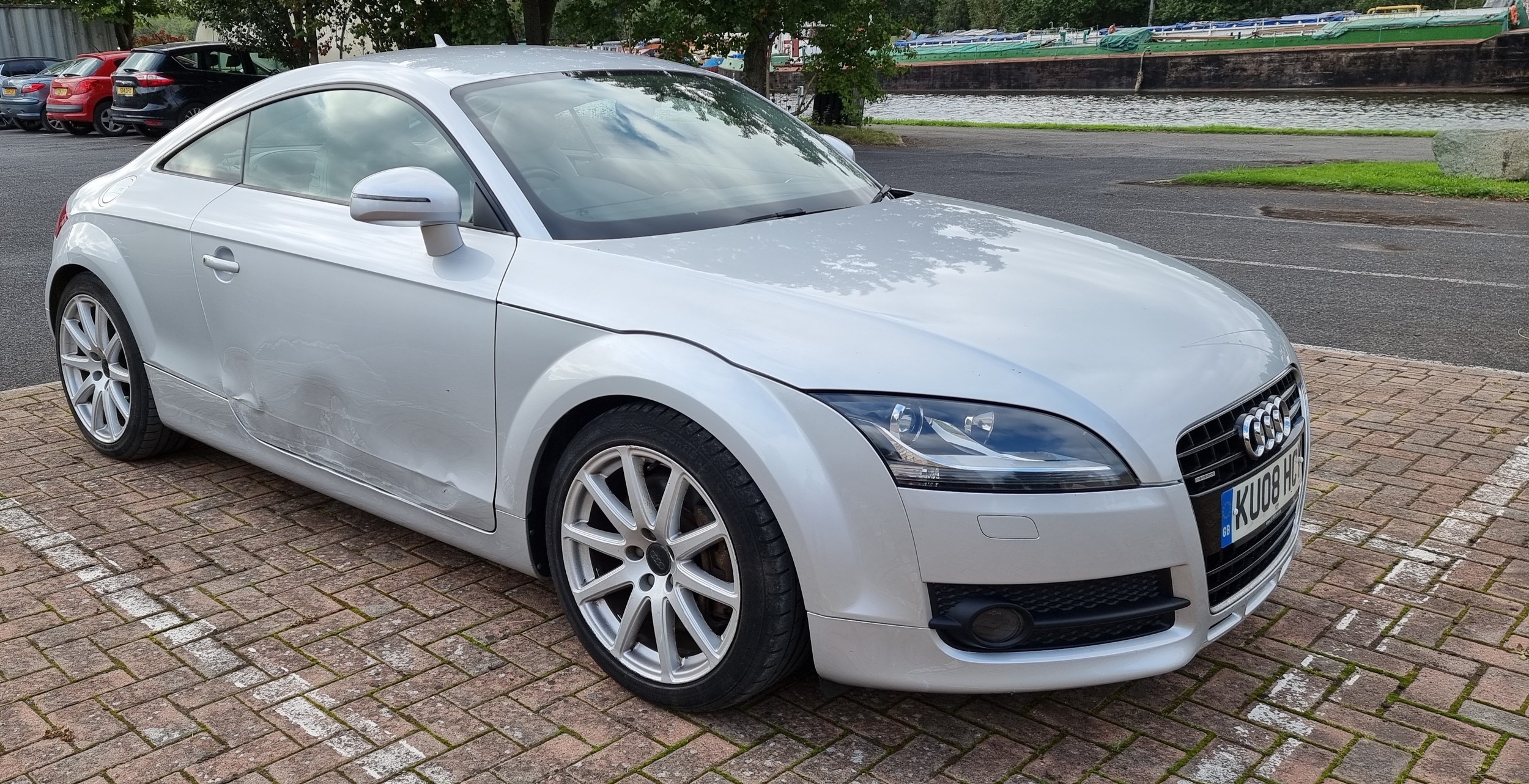 2008 Audi TT Quattro, 3,189cc. Registration number KU08 HCY. Chassis number TRUZZZ8JX81033873. - Image 2 of 16