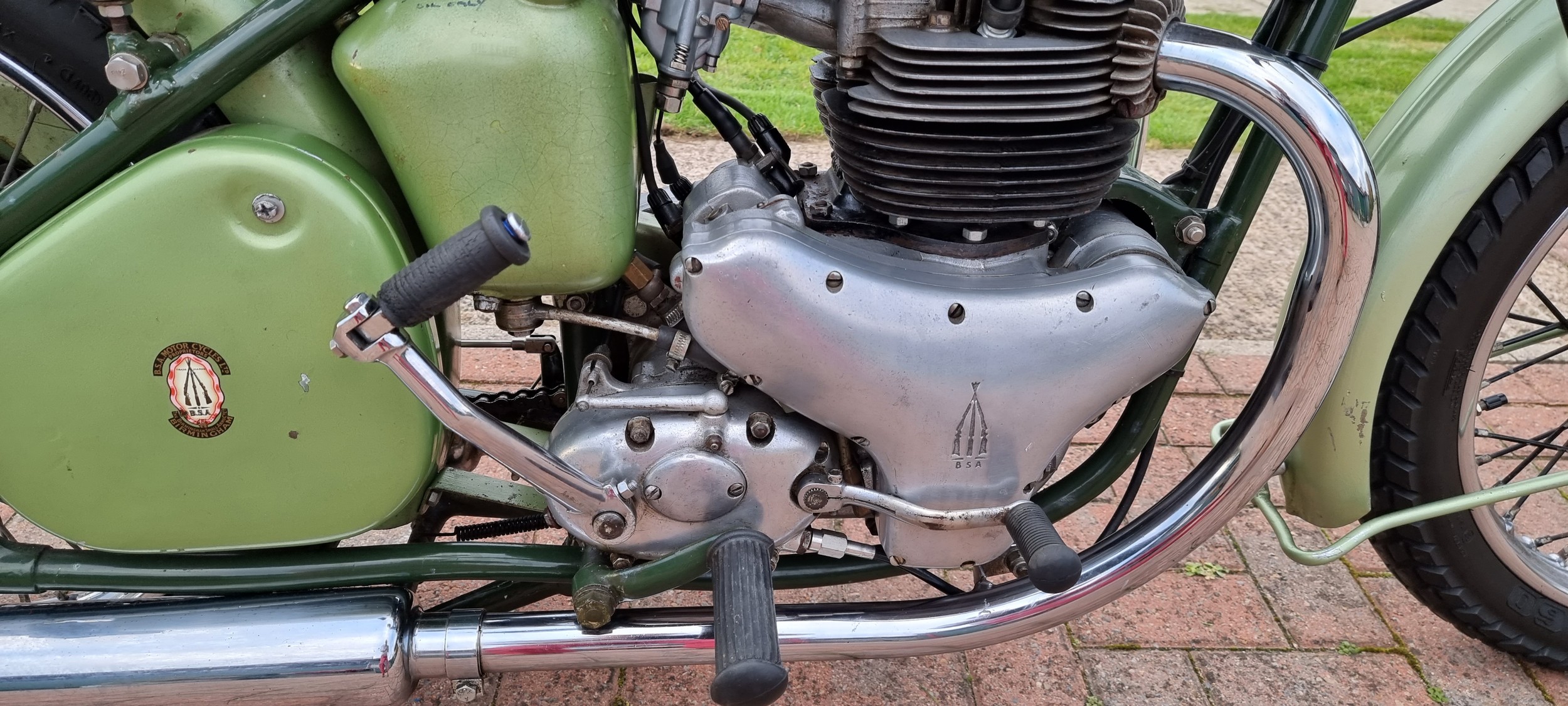 1952 BSA A7 Star Twin, 499cc. Registration number WXG 560 (non transferrable). Frame number BA7S - Image 6 of 13