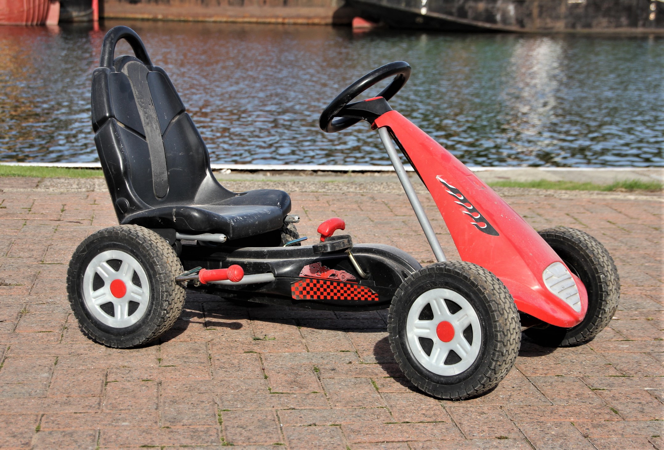 A Kettler Pedal child's Go Kart