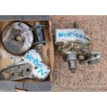 A Norton dolls head gearbox, casting number N8001, c.1945-49, unknown condition, also stamped 1, 1.