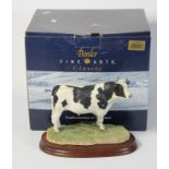 Border Fine Arts - Holstein bull, B0308 (boxed) Ltd edition 940/1750