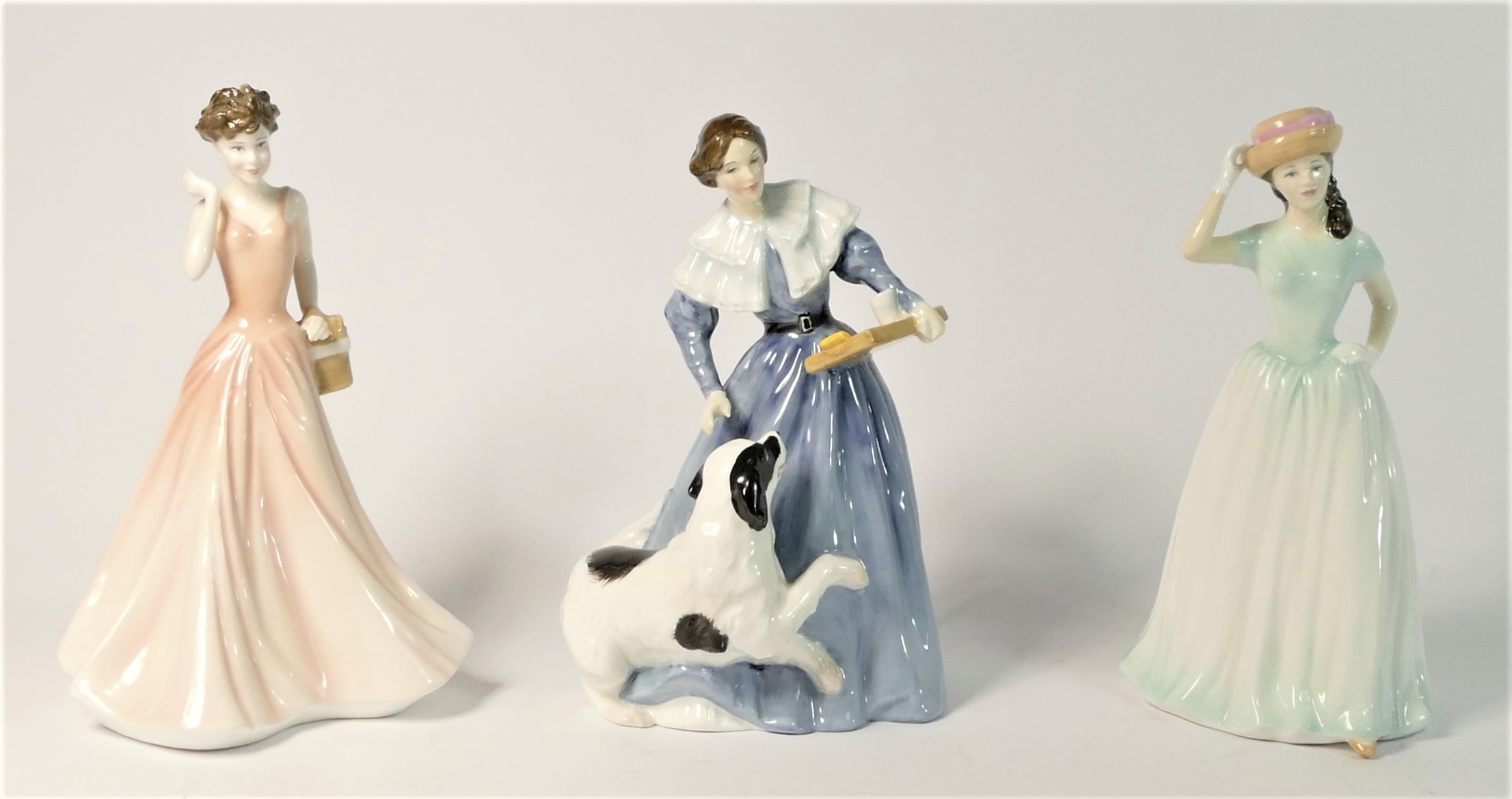 A Royal Doulton figurine 'Georgina' HN 4047, together with a Ltd edition example 'Jane Eyre'