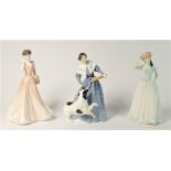 A Royal Doulton figurine 'Georgina' HN 4047, together with a Ltd edition example 'Jane Eyre'