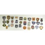 A collection of thirty one Emergency Service patches, consisting mainly of American Fire Departments