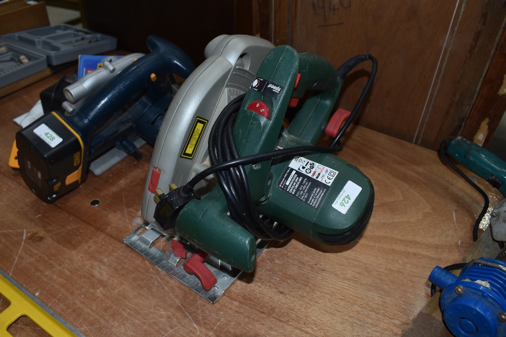 A modern Parkside circular saw