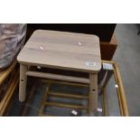 An Ikea 'Vilto' stool