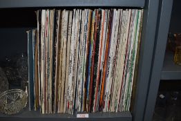 A selection of vinyl records and albums including Super Tramp Roberta Flack Carpenters etc