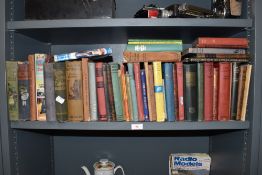 A selection of text and reference books including The Scottish Cheifs by Jane Porter