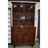 A 19th Century mahogany secretaire bookcase, approx. Dimensions W124cm H232cm D56cm