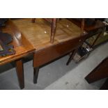 A 19th Century mahogany drop leaf table, approx. width 82cm