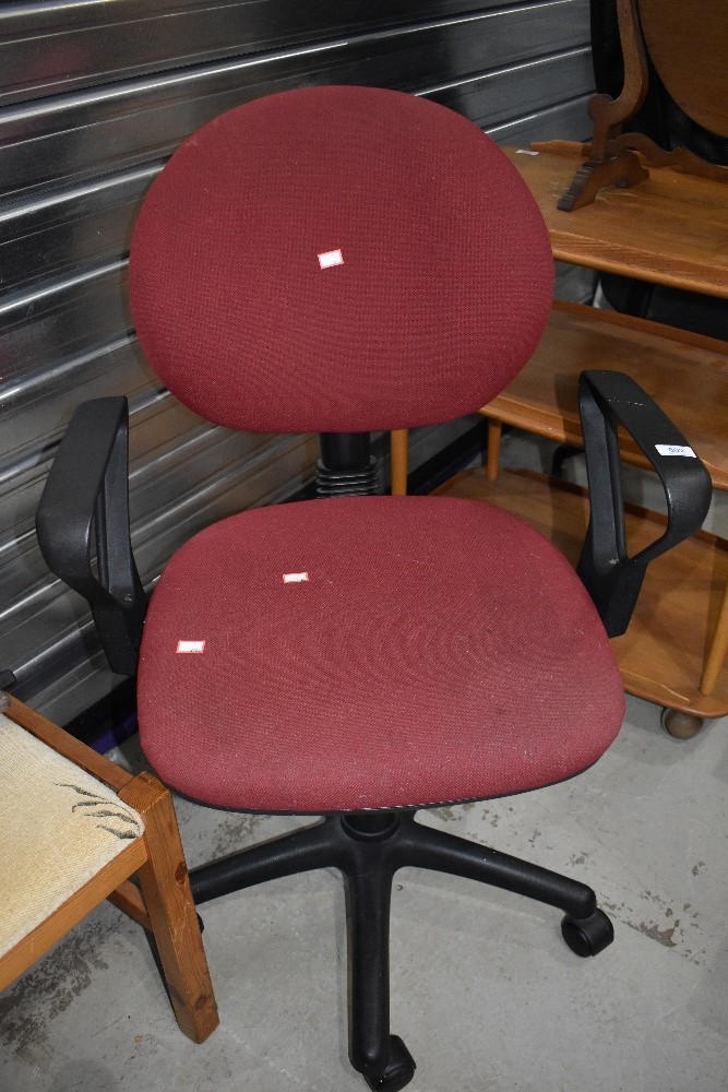 A modern office chair