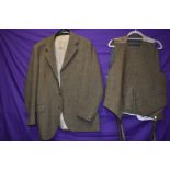 A gents vintage three piece suit, very good quality with Hebden Cord,West Yorkshire label.