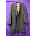 A vintage Dunn and co gents wool/wool blend overcoat.