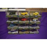 Twelve Corgi (China) Classic diecast Models, including Walls, Pickfords, Corgi etc, all boxed