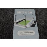 A Volume, Bob Stanley & Paul Kelly, Official Match Day Football Programmes, Post War to