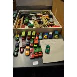 A selection of Lone Star and similar Loco's Tuf Tots diecasts, Dinky Petrol Station accessories etc