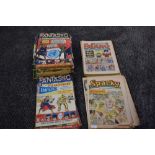 A collection of Fantastic Comics by Power Comic, No1 18 February 1967 complete to No 59 30th March