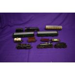A small collection of 00 gauge comprising Triang Two Car DMU, Kit built 4-6-2 Loco & Tender Princess